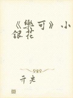 《乐可》小说金银花封面