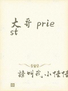 大哥 priest封面