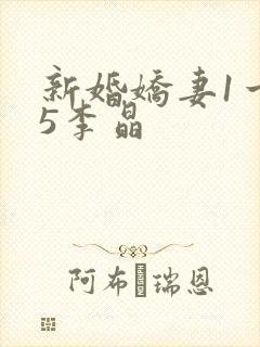 新婚娇妻1一25李晶