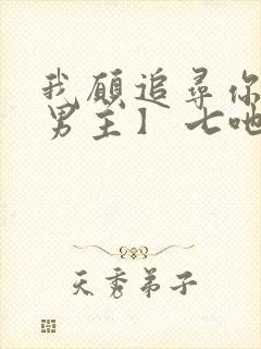 我愿追寻你【双男主】 七吔