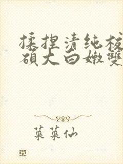 揉捏清纯校花的硕大白嫩双乳小说