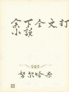 余下全文打不开小说