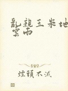 乱亲玉米地初尝云雨