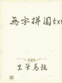 无字拼图txt