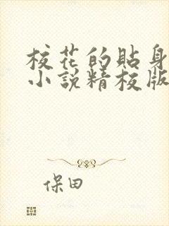 校花的贴身高手小说精校版全集txt