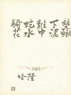 骑蛇难下双金银花水中泥鳅双男主