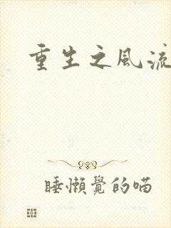 重生之风流大亨封面