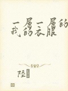 一层一层的剥开我的衣服