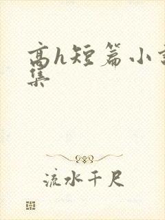 高h短篇小说合集