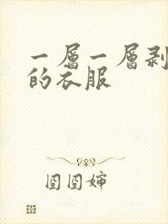 一层一层剥开你的衣服封面