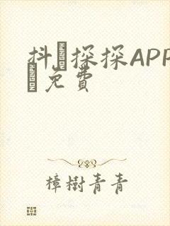 抖抈探探APP汅免费封面