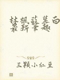 林枫苏慕白小说最新笔趣