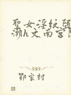 圣女淫纹堕落高潮h文南宫闻