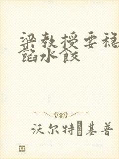 梁教授要稳住肉馅水饺