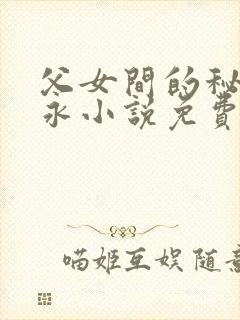 父女间的秘密赵永小说免费阅读