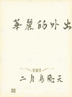 华丽的外出1封面