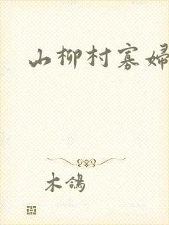 山柳村寡妇情史