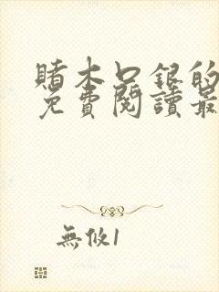 赌木口银的小说免费阅读最新