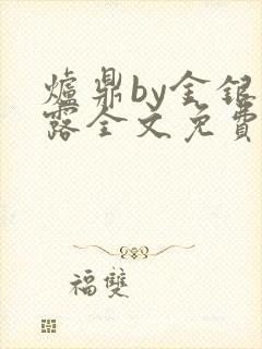 炉鼎by金银花露全文免费阅读笔趣阁