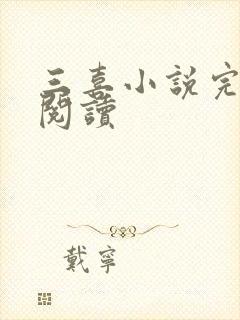 三喜小说完整版阅读