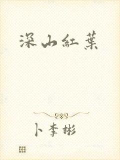 深山红叶封面
