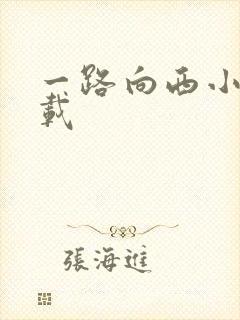 一路向西小说下载