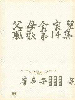 父母全家儿女大联欢第14集