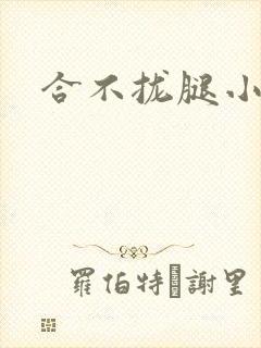 合不拢腿小说