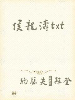 侯龙涛txt