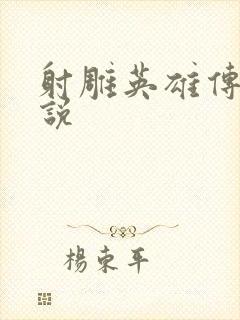 射雕英雄传 小说