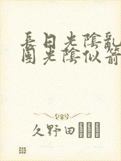 长日光阴乱作一团光阴似箭笔渺