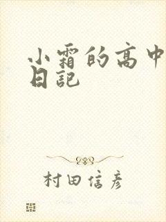 小霜的高中成长日记封面