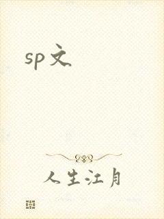 sp文封面