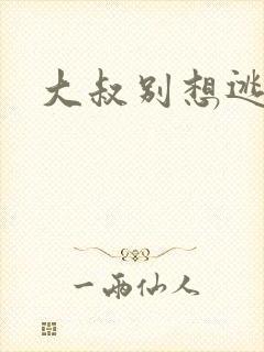 大叔别想逃