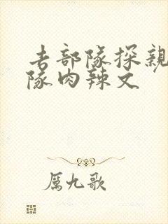 去部队探亲被全队肉辣文封面