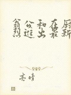 翁公和在厨房猛烈进出最新章节