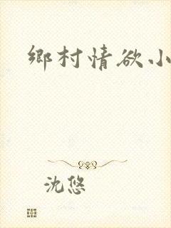 乡村情欲小说