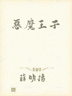 恶魔王子封面
