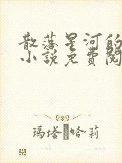 散落星河的记忆小说免费阅读全文