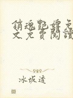 销魂艳婢免费全文免费阅读