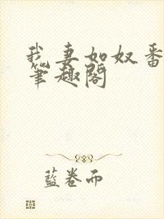 我妻如奴番外篇笔趣阁封面