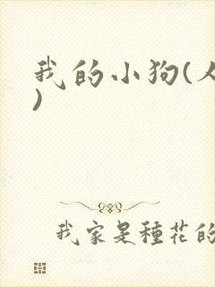 我的小狗(人外)