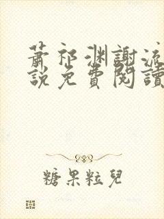 萧祁渊谢流铮小说免费阅读最新章节