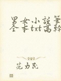 男女小说笔趣阁全本txt高干文校园封面