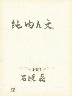 纯肉h文封面