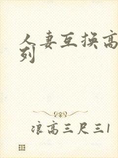 人妻互换高h系列