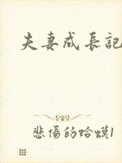 夫妻成长记封面