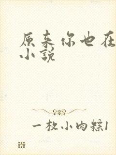 原来你也在这里小说封面