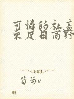 可怜的社畜by东度日商野封面