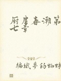 厨房春潮第三十七章封面